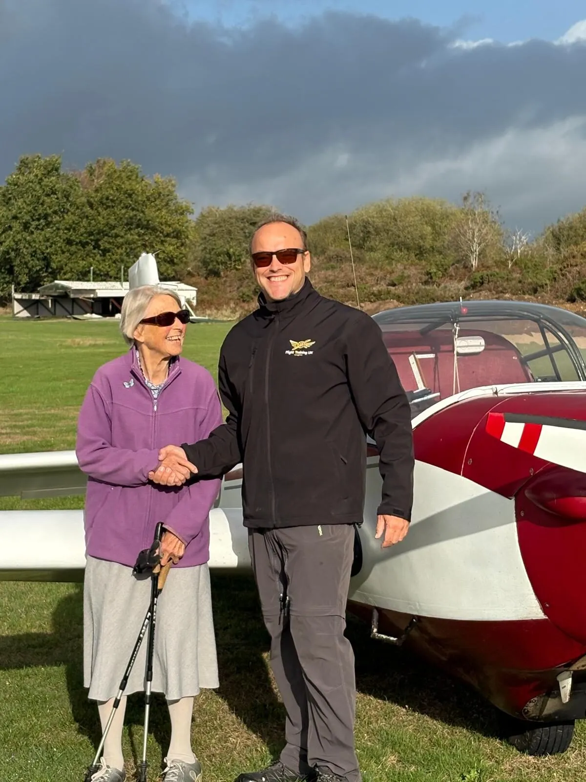 Sue's Flight of Dreams with Purbeck Flying Club, photo 3 of 11