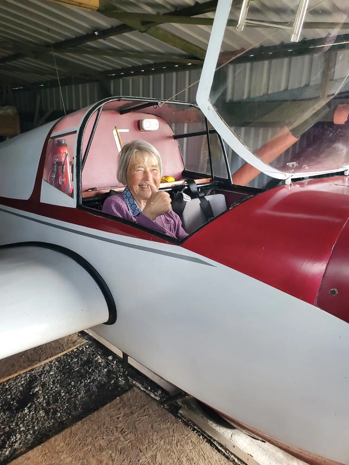 Sue Takes to the Skies for Her 89th Birthday, photo 1 of 1